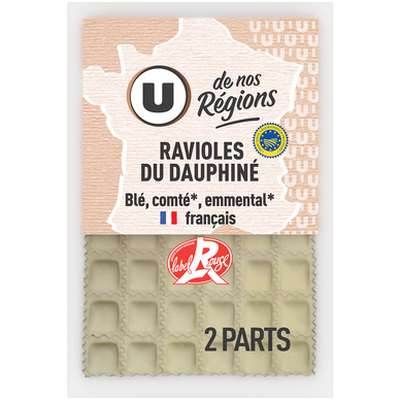 Ravioles du Dauphiné Label Rouge, U Saveurs (240 g)