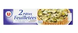 Pâtes à tarte feuilletées, U (x 2, 460 g)