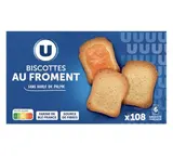 Biscottes au froment, U (900 g)