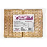 Gaufres pâtissières au sucre, U (260 g)