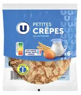 Petites crêpes au sucre de canne, U (x 6, 240 g)