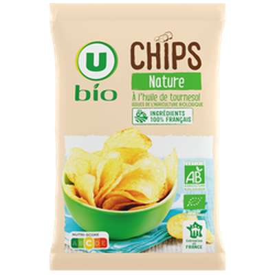 Chips Nature, U Bio (125 g)