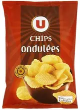 Chips ondulée, U (150 g)