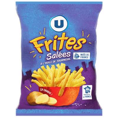 Biscuits apéritif frites, U (80 g)