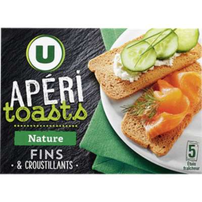 Aperi toast nature, U (100 g)