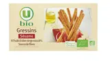 Gressins au sésame BIO, U (125 g)