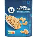 Noix de cajou sans sel ajouté, U (150 g)