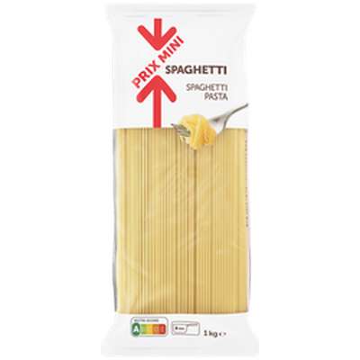 Spaghetti, Prix Mini (1 Kg)