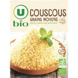 Couscous grains moyens BIO, U BIO (500 g)