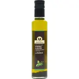 Huile d'olive vierge extra au basilic, U Saveurs (25 cl)