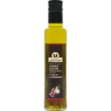 Huile d'olive vierge extra à l'ail et au romarin, U Saveurs (25 cl)