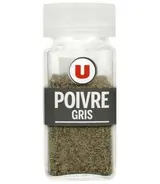 Poivre gris moulu classique, U (40 g)
