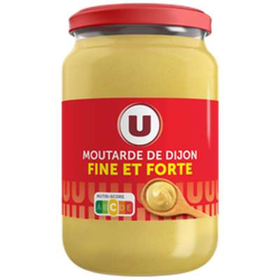Moutarde de Dijon bocal atlas, U (370 g)