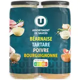Sauces quadrettes, U (342 g)