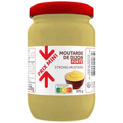 Moutarde forte, Prix mini (370 g)