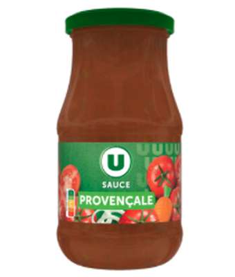 Sauce tomate provençale aux carottes et oignons, U (420 g)