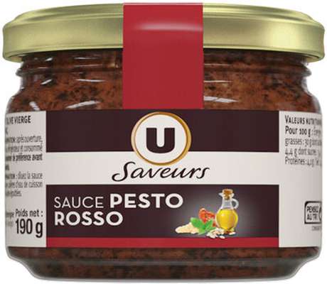 Sauce Pesto rosso, U Saveurs (190 g)