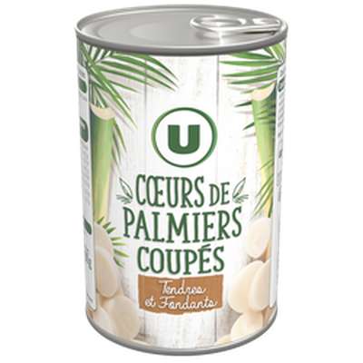 Coeurs  de palmier en rondelles, U (250 g)