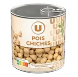 Pois chiches boîte, U (400 g / poids net égoutté 265 g)