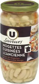 Mogettes cuisinés à l'ancienne, U Saveurs (830 g)