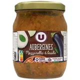 Aubergines mozzarella et basilic, U SAVEURS (520 g)