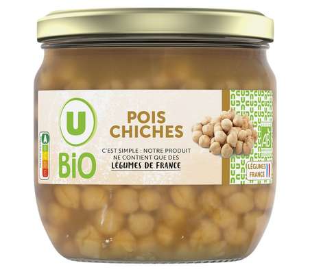 Pois chiches, U BIO (215 g)
