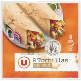 Tortillas souples de blé, U (x 8, 320 g)