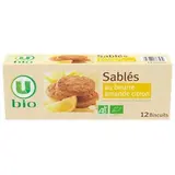 Sablés amandes citron, U BIO (200 g)