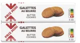 Galettes au beurre, Prix mini (2 x 125 g)