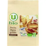 Petits pains grillés au froment BIO, U BIO (225 g)