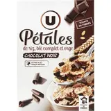 Pétales de riz et de blé orge chocolat noir, U (550 g)