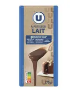 Chocolat au lait pâtissier, U (170 g)