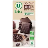 Tablette de chocolat noir 85% BIO, U BIO (100 g)