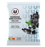 Bonbons sans sucres à la réglisse, U (120 g)
