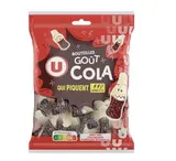 Bonbons bouteilles de cola acidulés, U  (250 g)