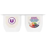 Compote pomme pruneau sans sucres ajoutés, U (4 x 100 g)