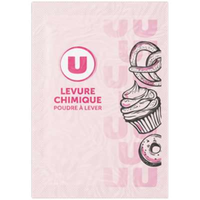 Levure chimique, U (x 6, 66 g)