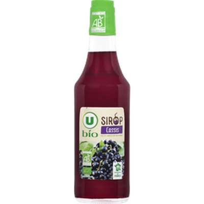Sirop de cassis BIO, U (50 cl)