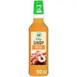 Sirop de pêche BIO, U (50 cl)