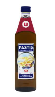 Pastis de Marseille 45°, U (50 cl)