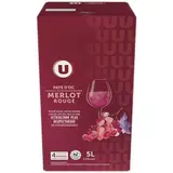 Pays d'Oc Merlot Rouge IGP, U (cubi de 5 L)