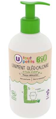 Liniment oléo-calcaire BIO, U Tout Petits (500 ml)
