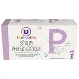 Sérum physiologique, U Tout Petits (x 40)