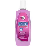 Bain de bouche gencives sensibles au fluor, By U (500 ml)
