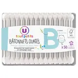 Bâtonnets ouatés, U Tout Petits (x 50)