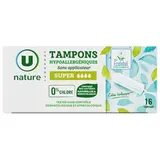 Tampons super, U Nature (X16)
