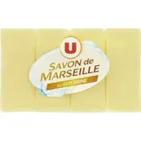 Savon de Marseille à la glycérine, U (4 x 200 g)