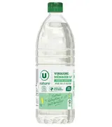 Vinaigre ménager parfum menthe 14°, U Nature  (1 l)