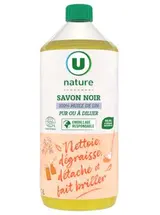 Savon noir à l'huile de lin, U Nature (1 l)
