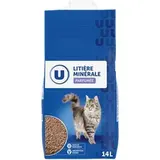 Litière minérale parfumée pour chat, U (14 L)